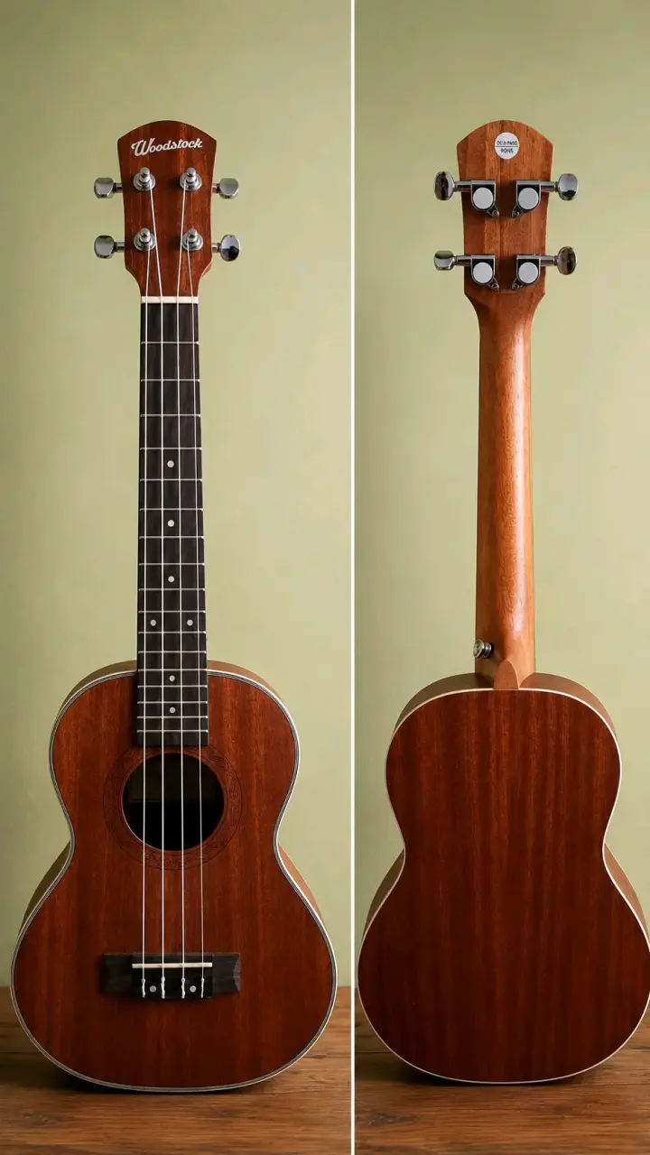 Ukulele de madera Woodstock