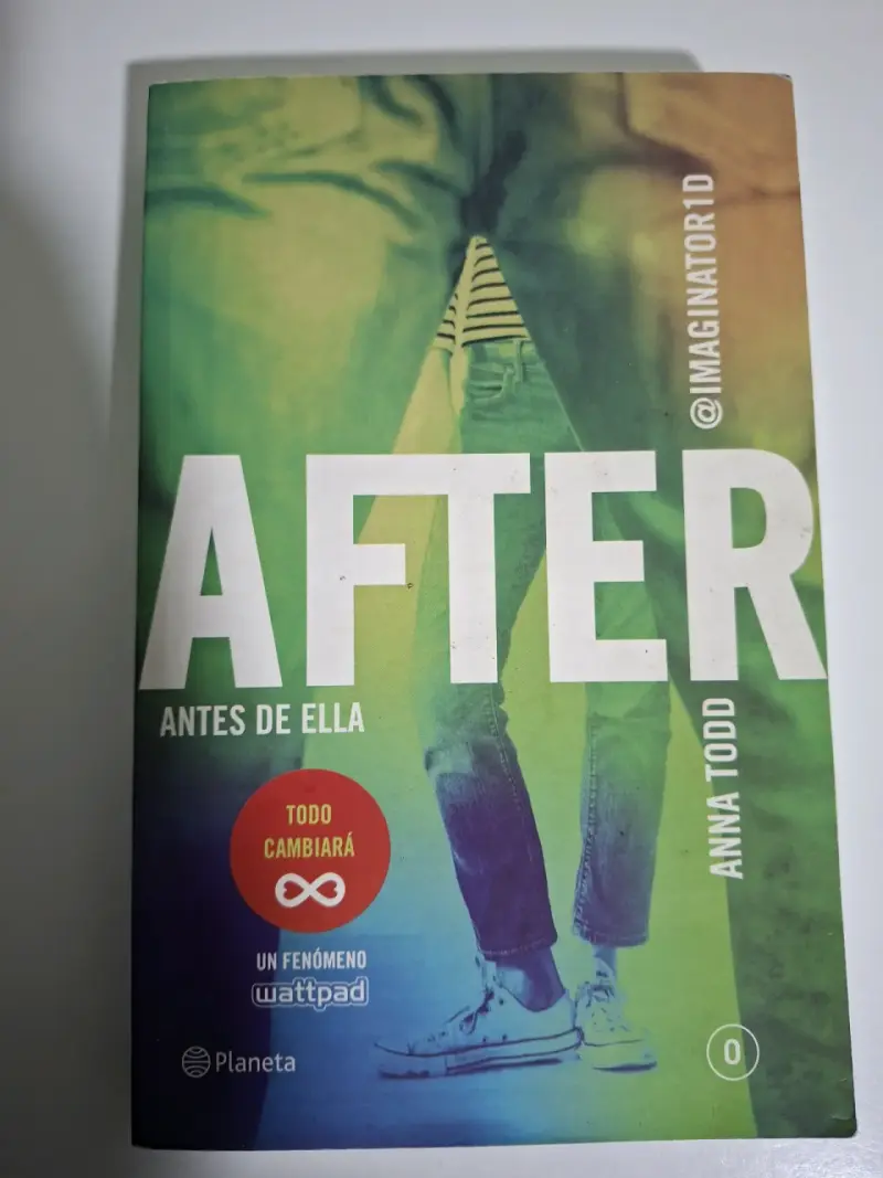 Libro 'After: Antes de Ella' de Anna Todd