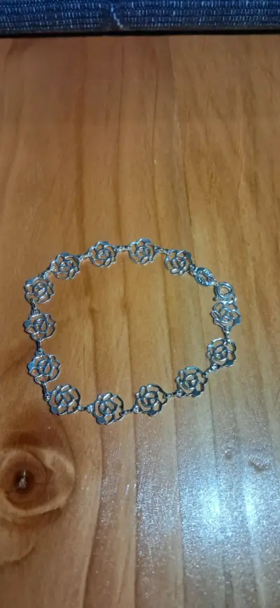 Hermosa Pulsera 925 plata nacional - miniatura 3