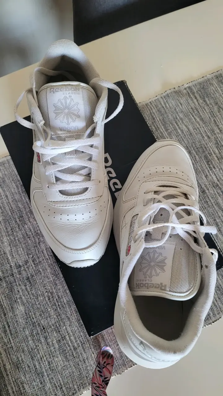 Zapatillas Reebok Classic blancas vegan - 2