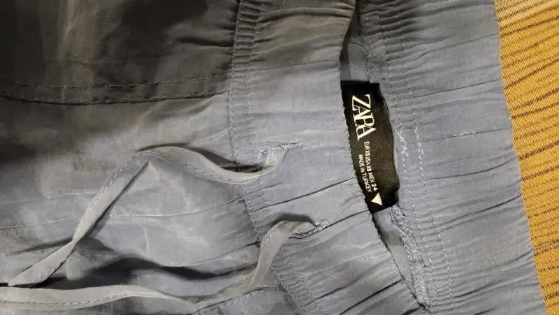 Pantalones de seda mujer - 3