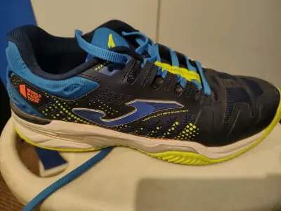 Zapatillas deportivas Joma azul y amarillo - miniatura 2