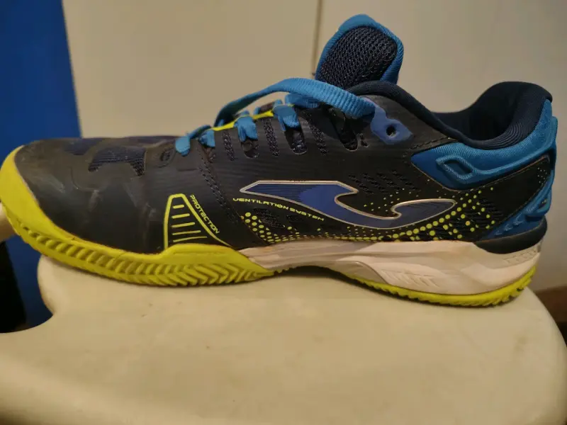 Zapatillas deportivas Joma azul y amarillo - 3