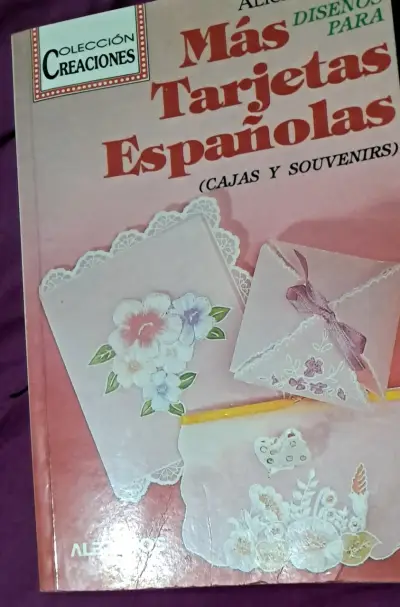 Libro de manualidades de tarjetas españolas - miniatura 5