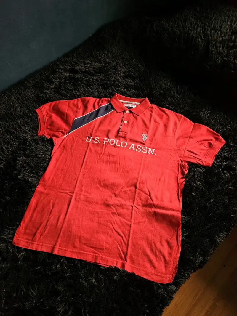 Polera polo roja U.S. Polo Assn. - 1
