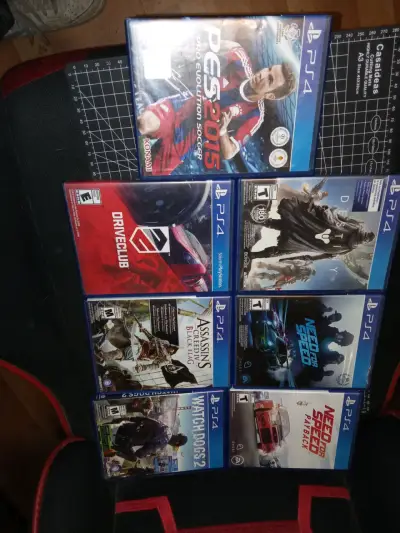 Pack 7 Juegos PS4 Físicos Impecables (Sin Rayas) - miniatura 1
