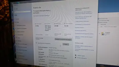 Computador Lenovo todo en uno con teclado y mouse - miniatura 6