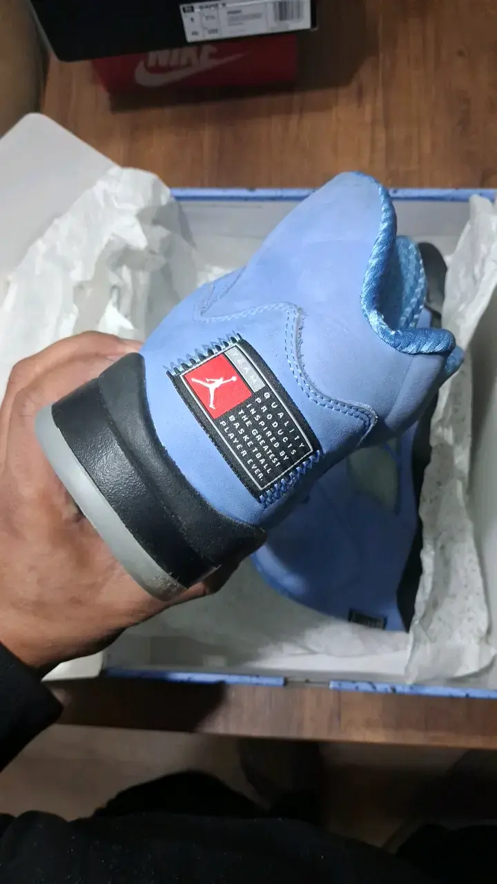 Zapatillas Jordan retro 5 university blue - 4