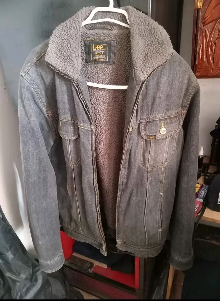 Chaqueta de mezclilla Lee con forro de lana - 1