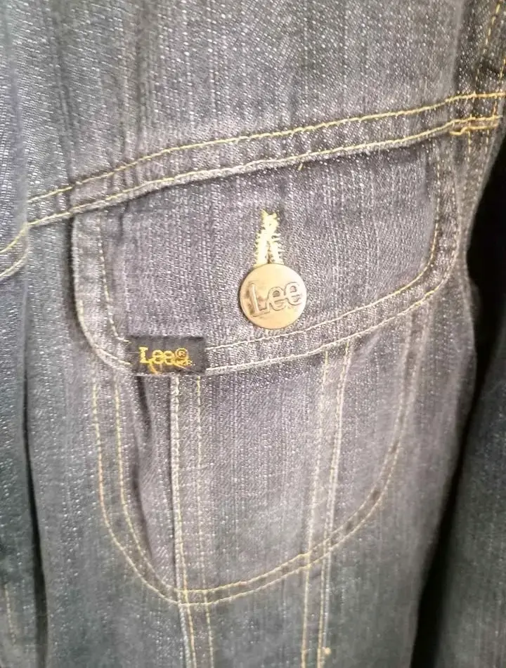 Chaqueta de mezclilla Lee con forro de lana - 3