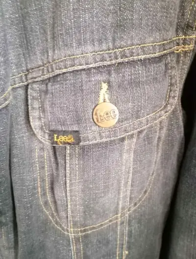 Chaqueta de mezclilla Lee con forro de lana - miniatura 3