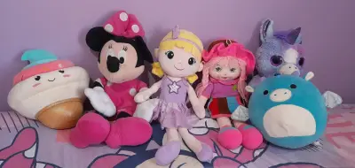 Set de 6 peluches variados para niños - miniatura 1