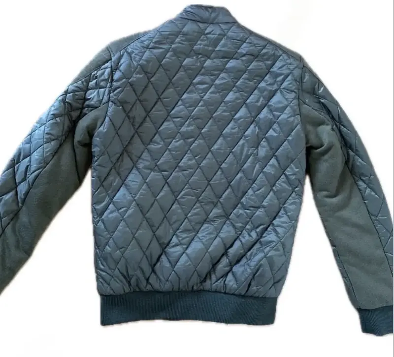 Chaqueta acolchada gris para hombre - 2