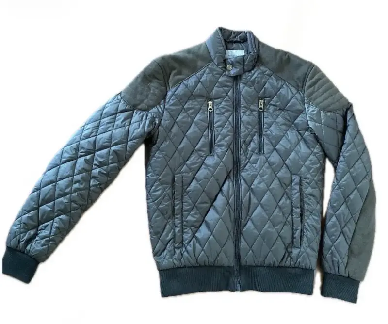 Chaqueta acolchada gris para hombre - 3