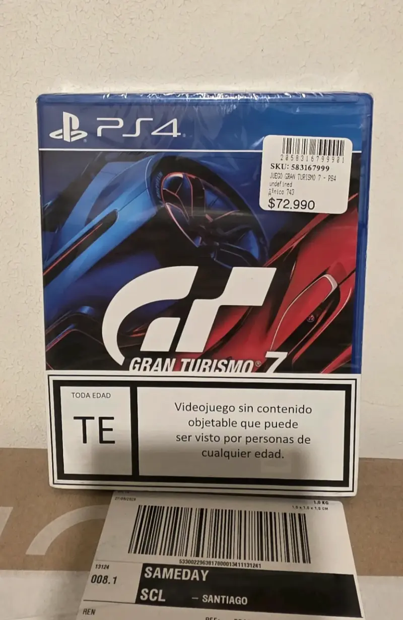 Gran Turismo 7 para PS4 nuevo