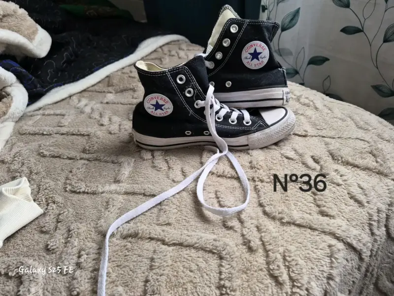 Zapatillas Converse All Star negras talla 36