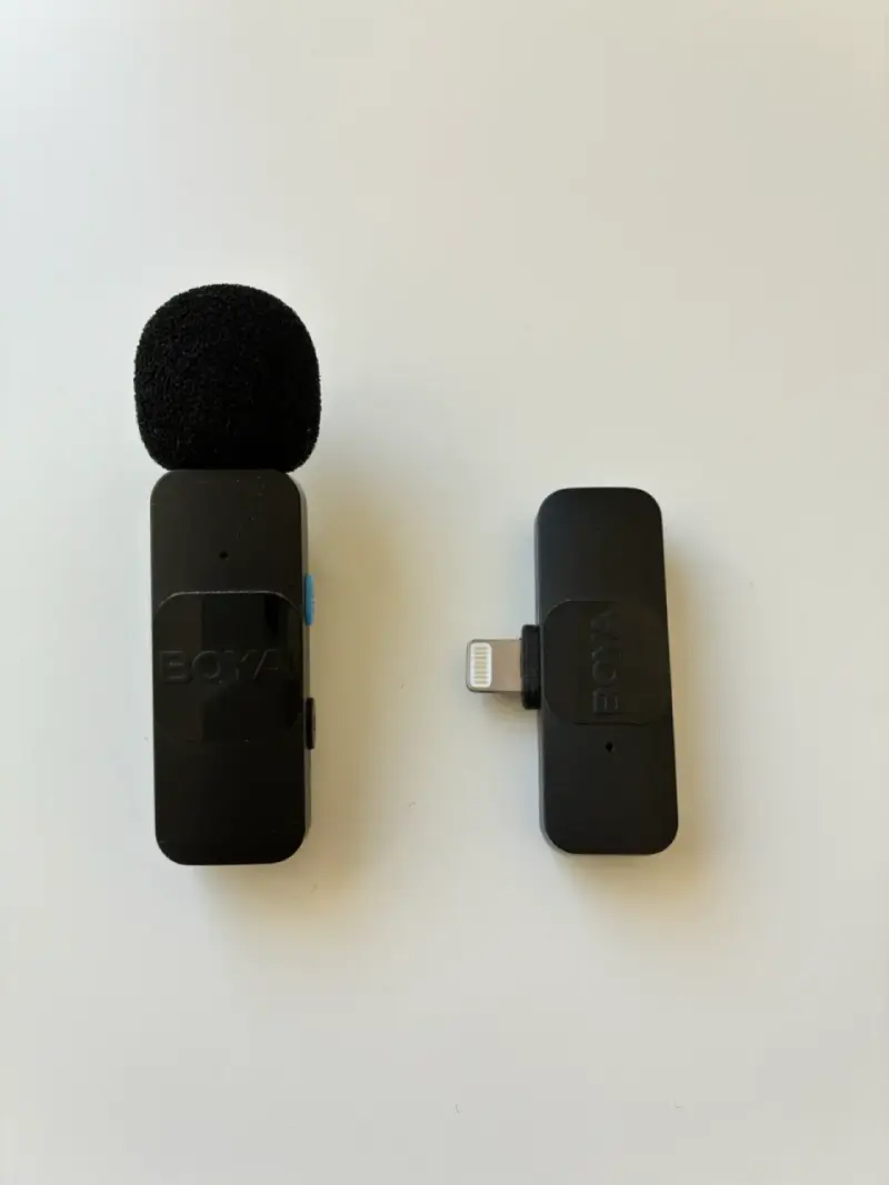 Micrófono inalámbrico Boya lightning - 1