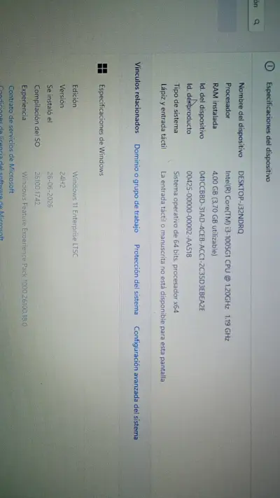 Laptop HP gris en buen estado i3/ DD:1teraB - miniatura 6