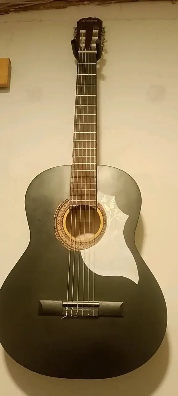 Guitarra clásica Aranjuez negra - 1