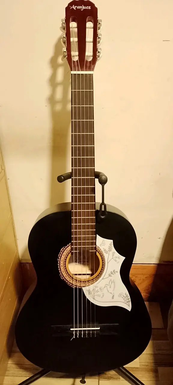 Guitarra clásica Aranjuez negra - 3