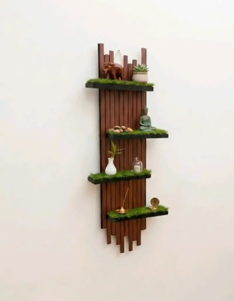 Estante repisa decorativo de pared flotante - 1