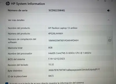 Laptop HP con Windows 10 en buen estado - miniatura 2
