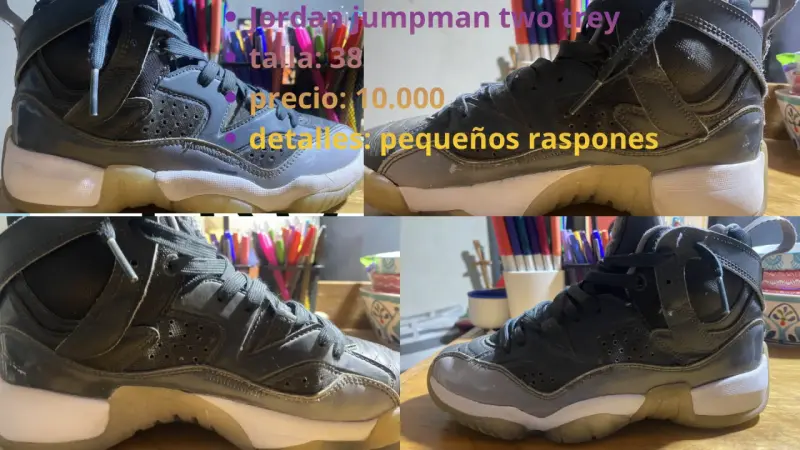 Zapatillas Jordan Jumpman Two Trey talla 38