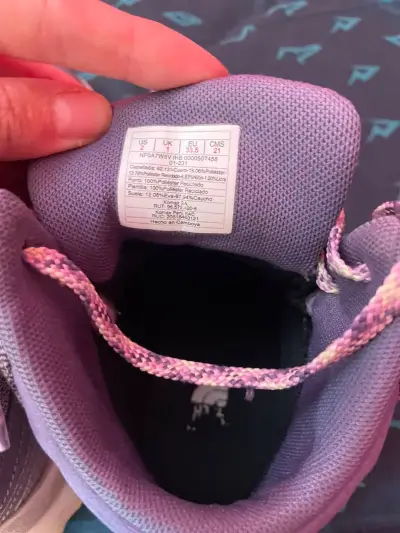 Zapatillas The North Face moradas para mujer - miniatura 3