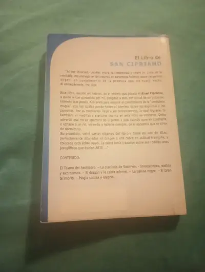 Libro De San Cipriano (Ocultismo, Hechizos, Grimor - miniatura 2