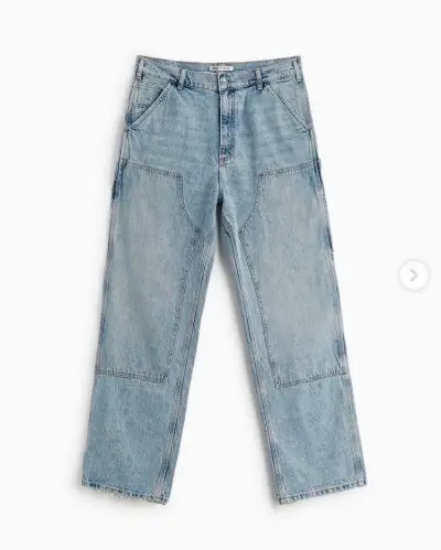 Jeans zara de mezclilla hombre - miniatura 5
