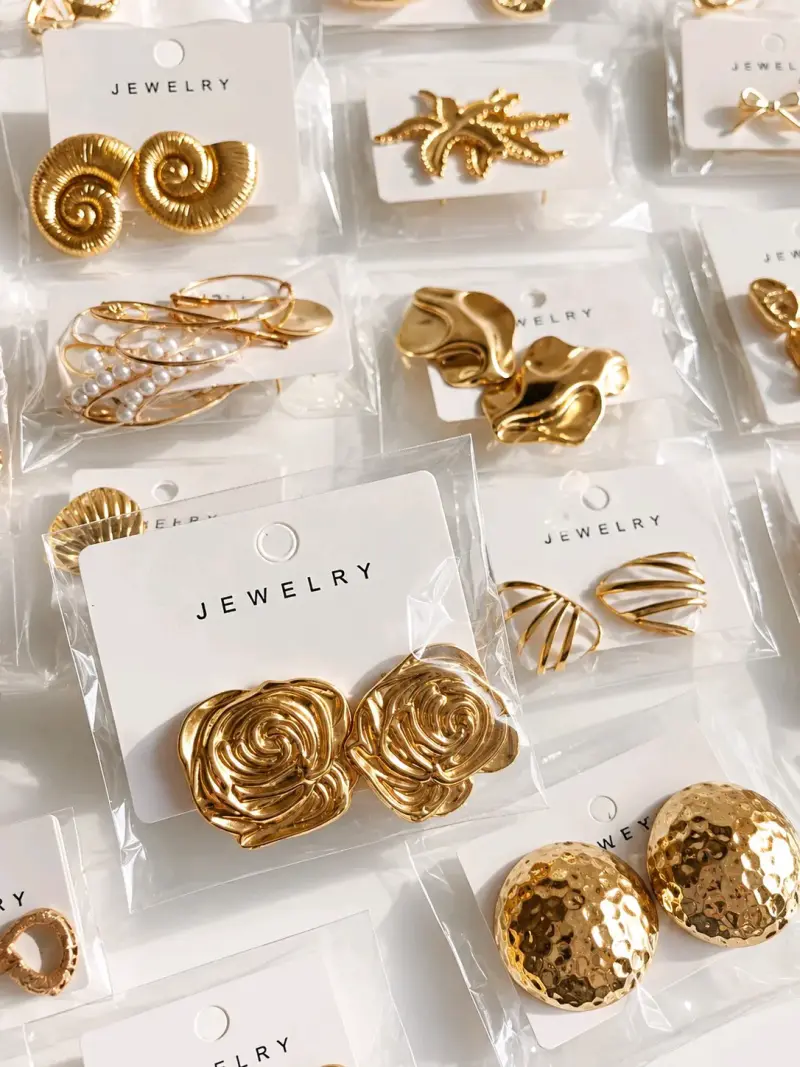 Lote Surtido de 25 pares de Aros Fantasía - 2