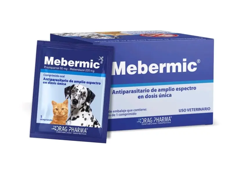 Antiparasitario Mebermic para perros y gatos
