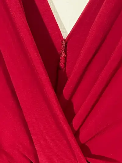 Vestido largo rojo - miniatura 2
