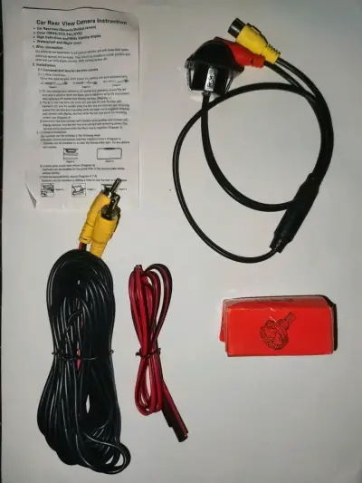 Cámara de Retroceso para auto con cables - miniatura 1