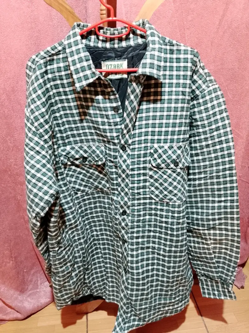 Camisa a cuadros Ozark Trail verde