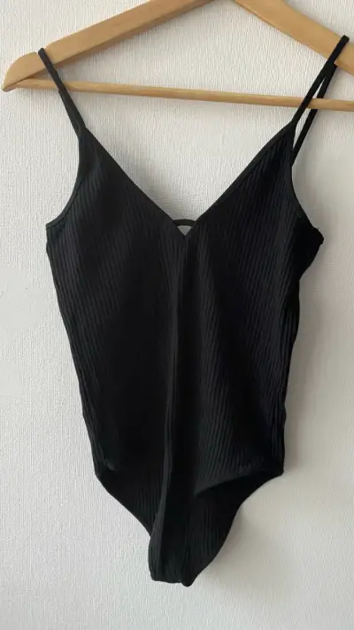 Body zara negro de tirantes delgados - miniatura 1
