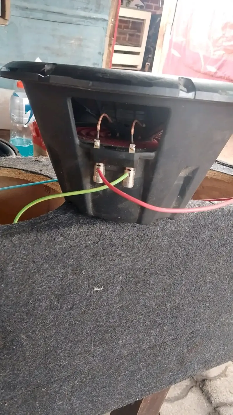 Subwoofer doble Pioneer y JBL en caja acústica - 2