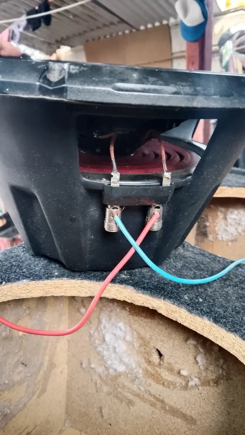 Subwoofer doble Pioneer y JBL en caja acústica - 3