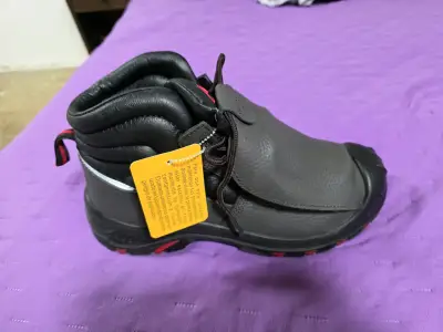Botas de seguridad negras con refuerzo - miniatura 2