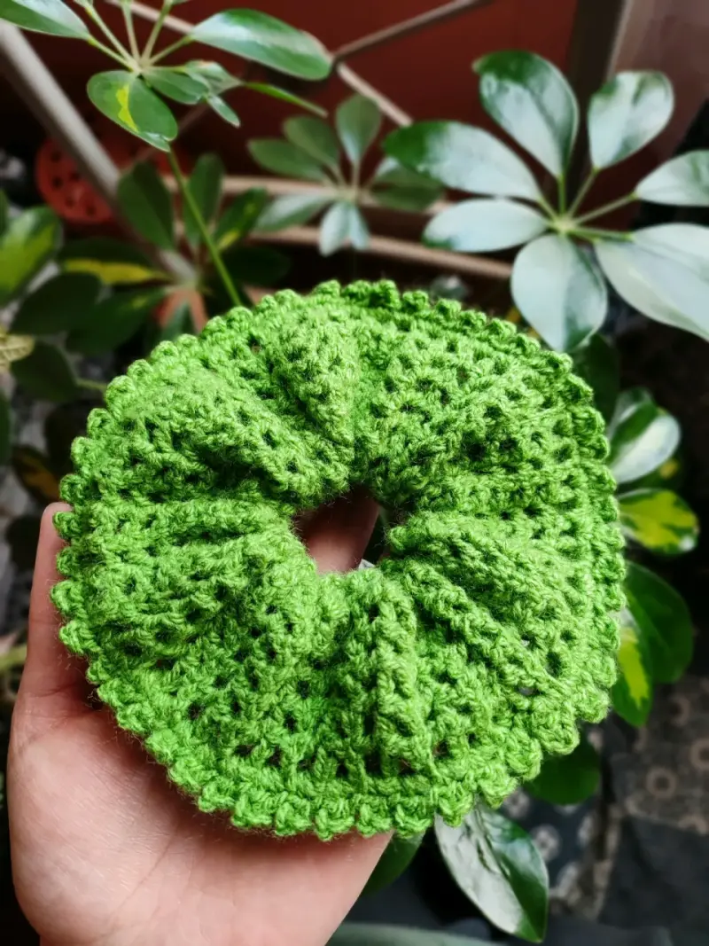 Coletero tejido a crochet - 2
