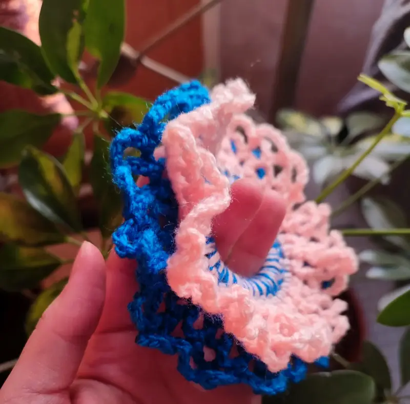 Coletero tejido a crochet - 4