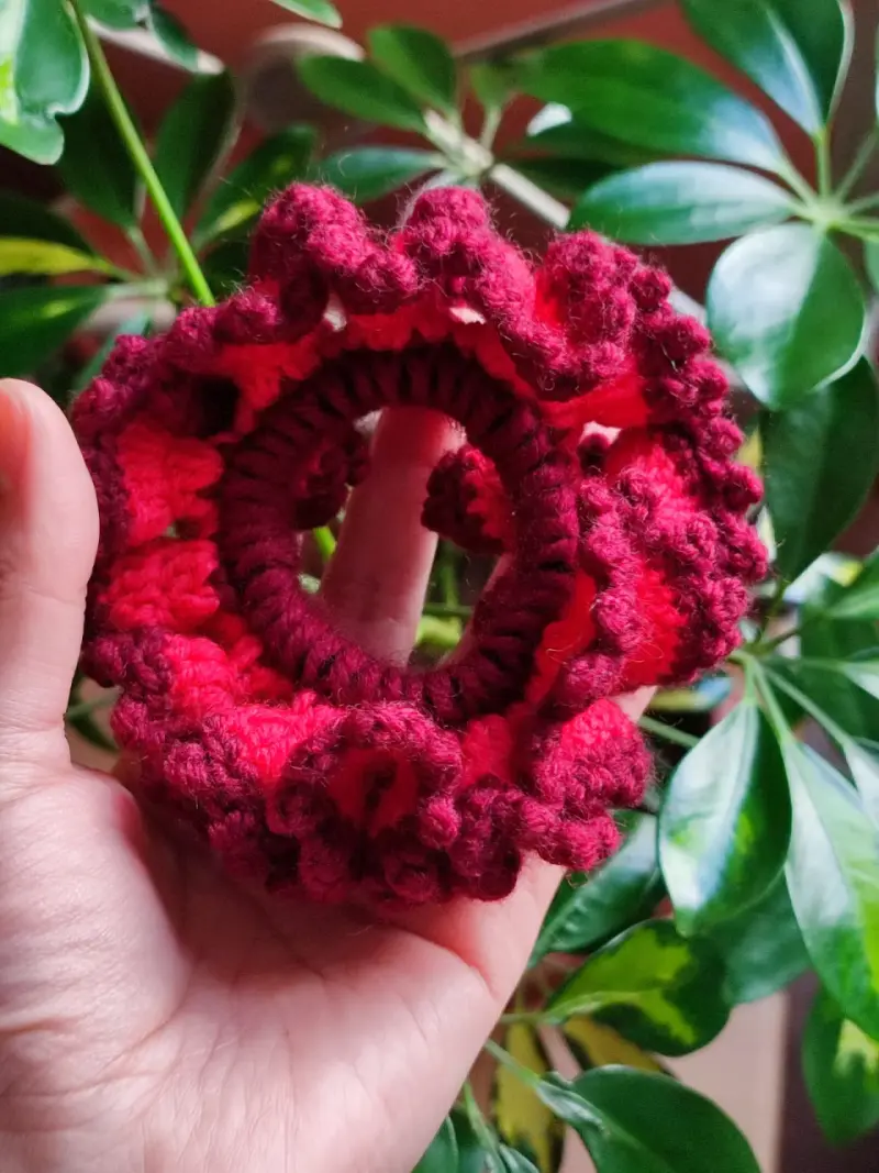 Coletero tejido a crochet - 5