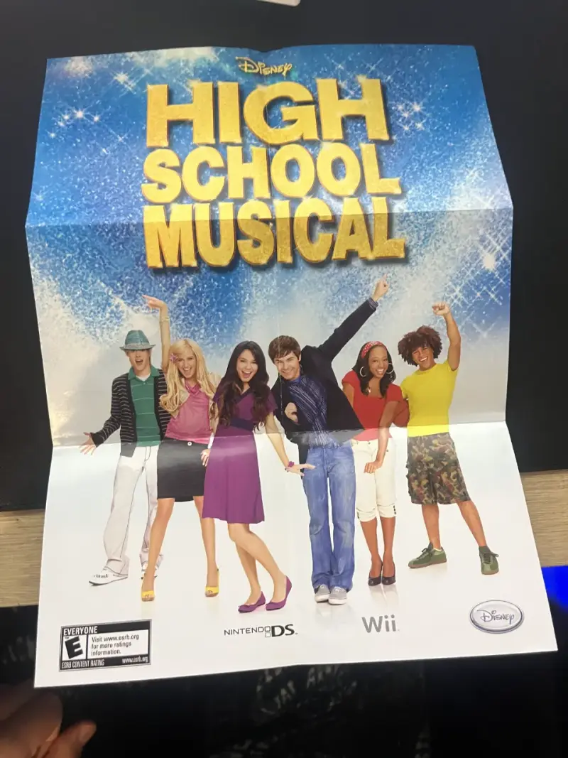 Caja y Manuales High School Musical DS (SIN JUEGO)