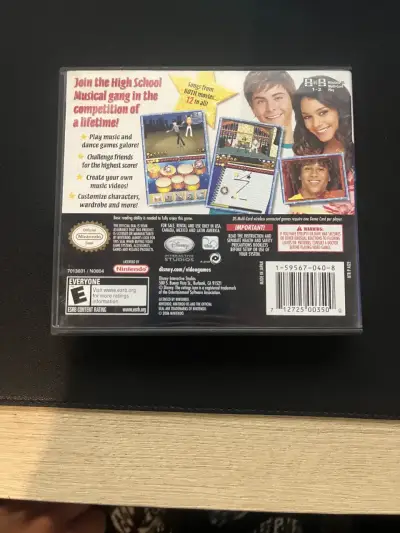 Caja y Manuales High School Musical DS (SIN JUEGO) - miniatura 3