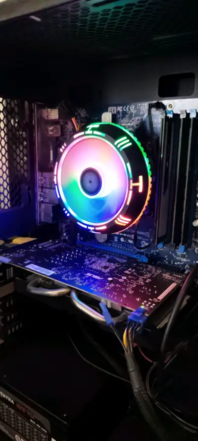 Monitores Samsung duales mas computador semigamer - miniatura 2