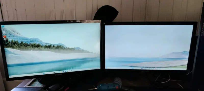 Monitores Samsung duales mas computador semigamer - 5