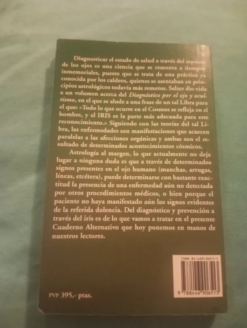 Libro 'Iridología' de Klaus Bergman - 2