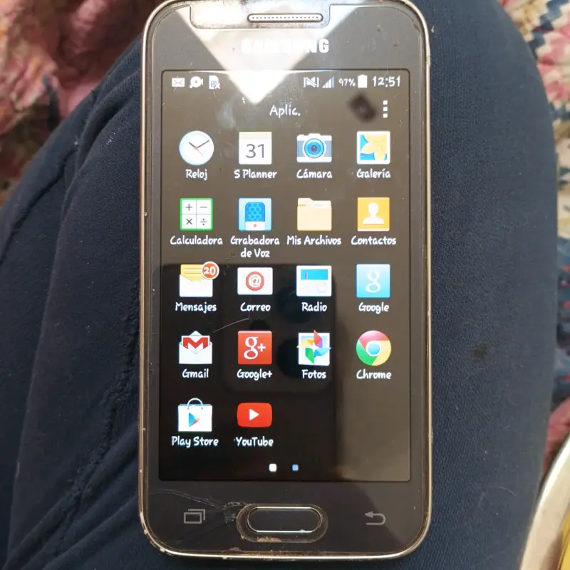 Smartphone Samsung Galaxy en buen estado