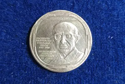 Moneda conmemorativa Gustavo Le Paige Chile - miniatura 1