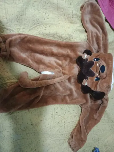 Disfraz de peluche para bebé con capucha - miniatura 2